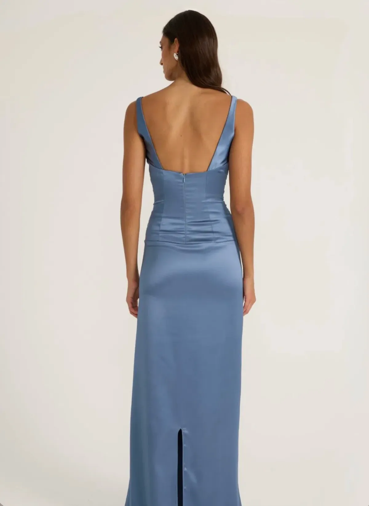 Ance Gria - Atlein Gown in Blue Size Small - Image 4