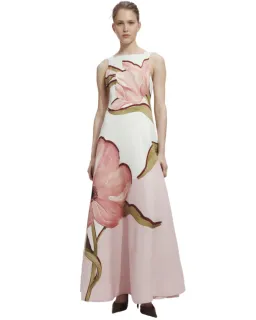 Aje Skies Maxi Dress Flourish Rose Size 10 for rent on The Volte - image 1