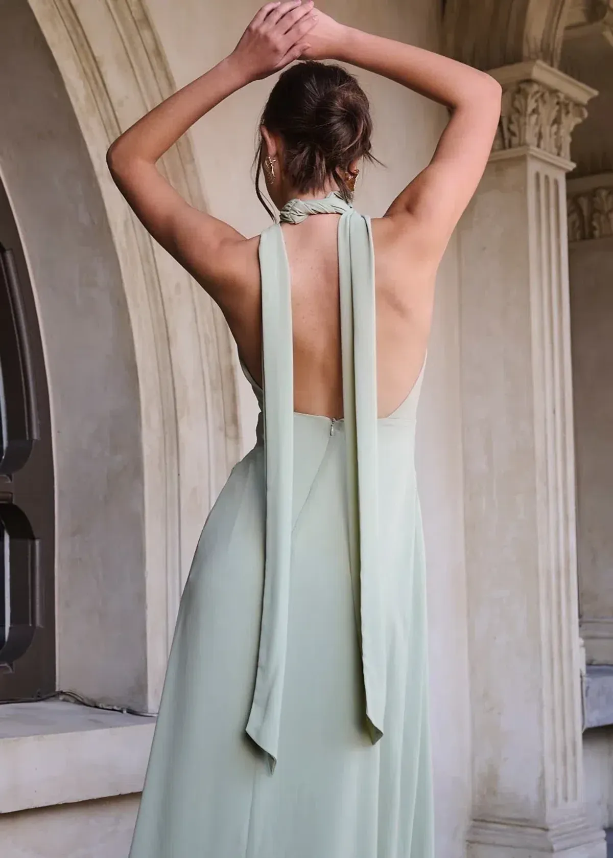 Calia Collection Antonia Dress Sage Size 12 - Image 3