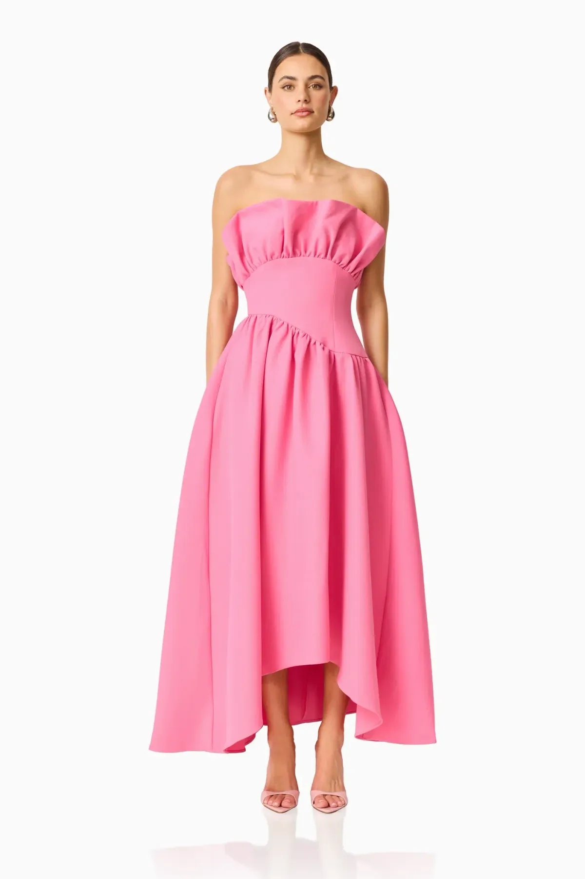 Elliatt Laurel Sleeveless Maxi Pink / Size 8 - Image 3