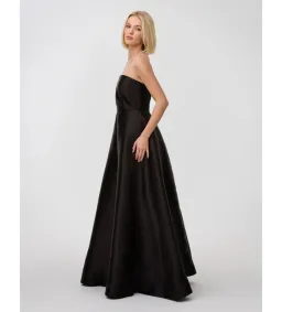 Aston Studio Audrey Gown in Nero Size AU8 for rent on The Volte - image 2