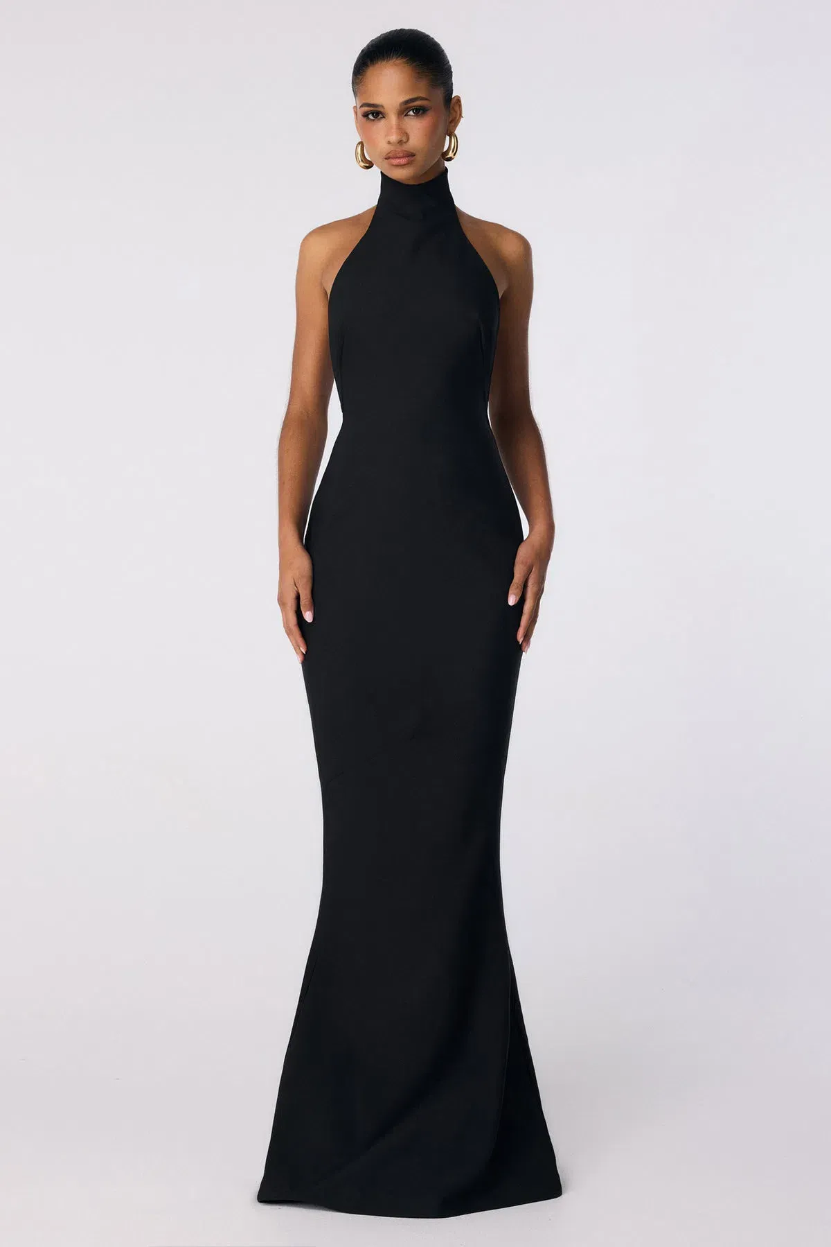 Nookie Palais Halter Gown in Black Size M / AU 10 - Image 1
