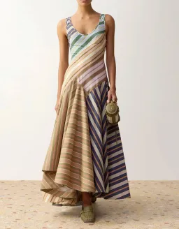 Zimmermann Clash Poplin Maxi Dress for rent on The Volte - image 1