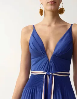 Zimmermann V NECK PLEATED MIDI - size 1 for rent on The Volte - image 4