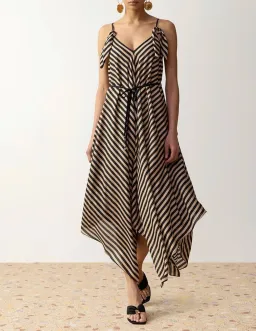 Zimmermann FAIRLIGHT SCARF HEM MIDI DRESS - size 1 for rent on The Volte - image 1
