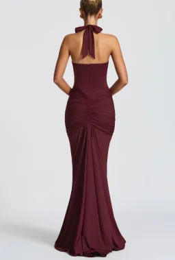 Rosetta Maxi Dress - Cherry Lacquer for rent on The Volte - image 2