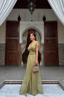 Arcina Ori Mary Jane Dress – Pistachio Green – Size AU 8 (S)  for rent on The Volte - image 11