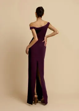 ♥️ Arcina Ori Ellery Dress – Plum – Size AU 8 (S) ♥️ for rent on The Volte - image 5