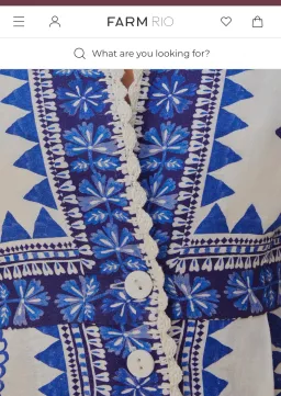 Farm Rio Tapestry linen Dress for rent on The Volte - image 2