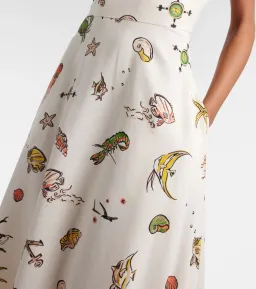 Alémais Neptune printed halter neck maxi dress 6 for rent on The Volte - image 5