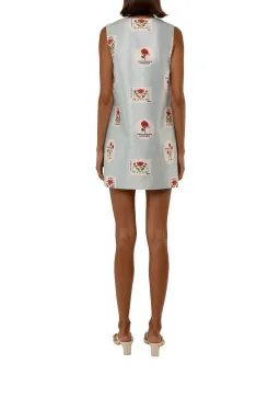 Palm Noosa juniper mini dress Franco stamp  for rent on The Volte - image 3
