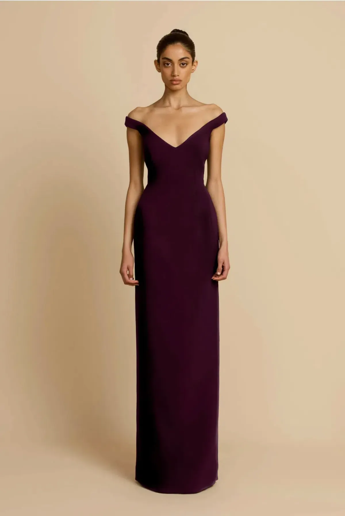 Arcina Ori Ellery Maxi Dress PLUM XS - Image 2