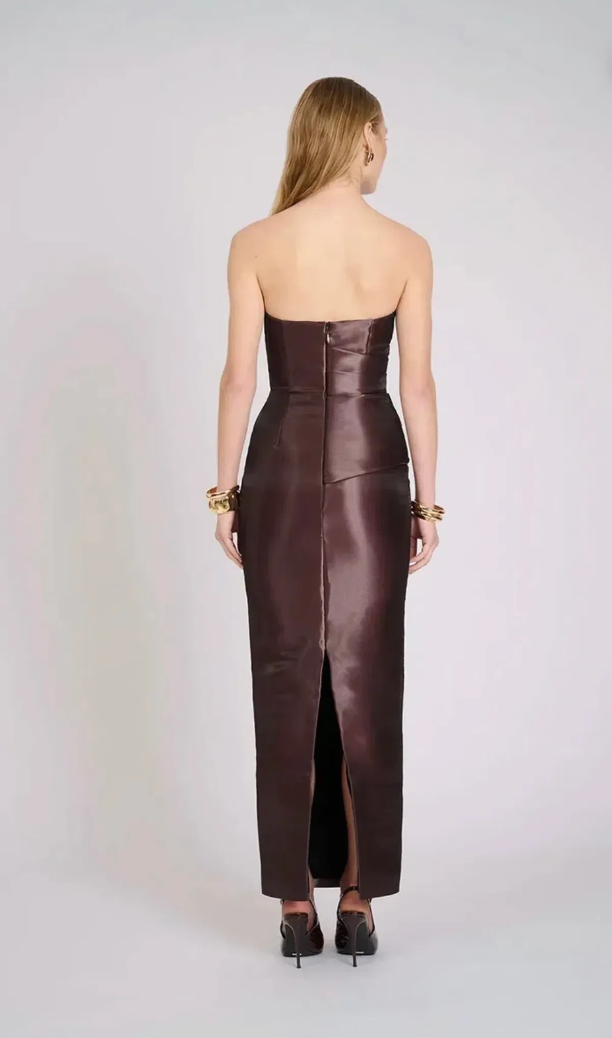 Eliya the label Tatum dress chocolate size XS (6) - Image 3