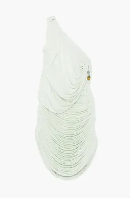 Christopher Esber Mint Beach Glass Circular Jersey Mini Dress - Size 10 AU for rent on The Volte - image 4