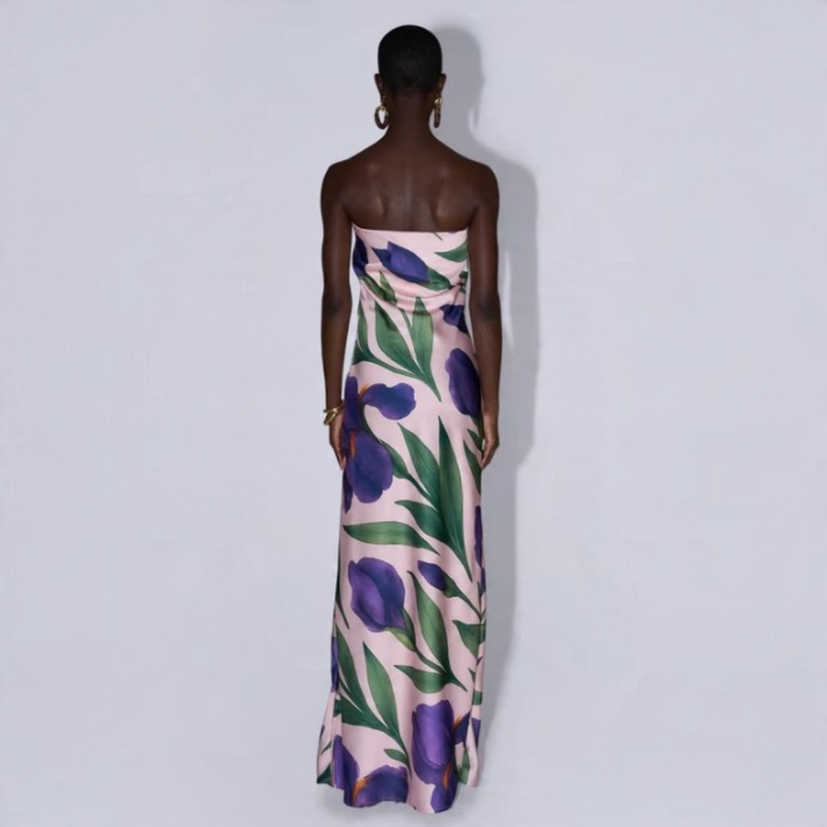 L'idee York Dress Iris Garden Size 10 - Image 3