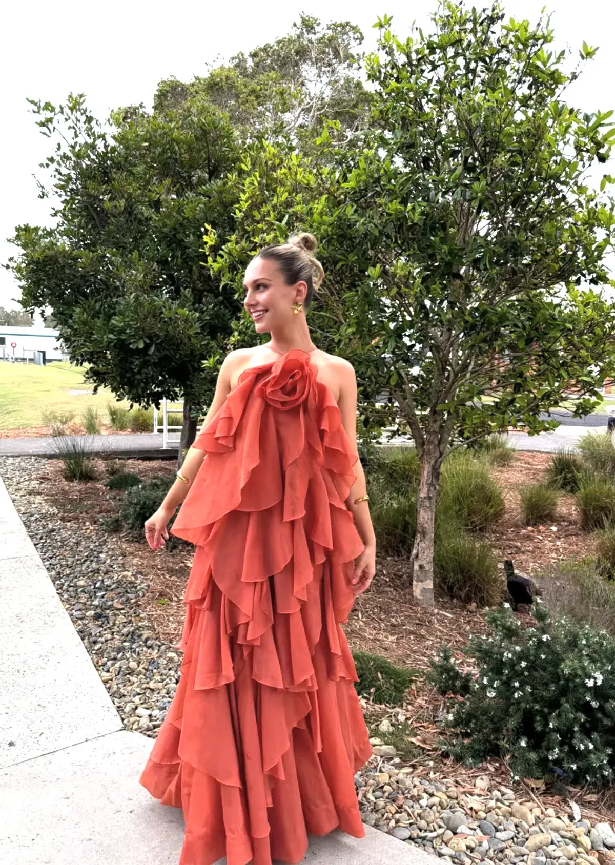 Aje Pandorea Coral Clay Gown sz 6 (fits 6-10) - Image 2