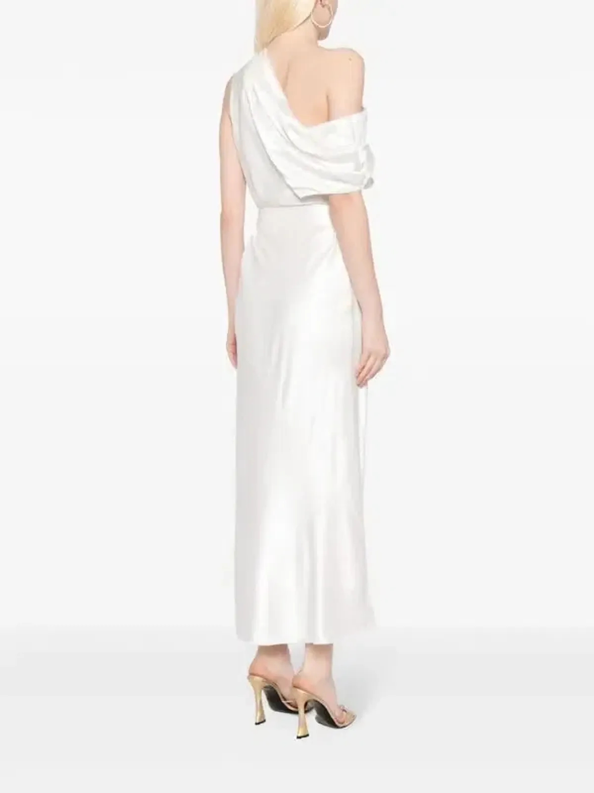 Acler Ellison off-shoulder midi dress - Image 3