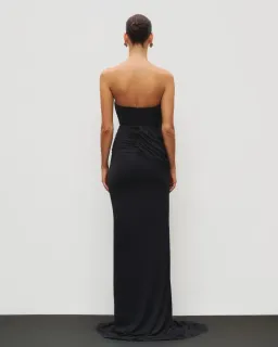 Heiress Beverly Hill: GATHERED DRAPE GOWN STRAPLESS for rent on The Volte - image 3
