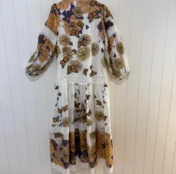 Mackenzie Mode Monarch long sleeve maxi dress for rent on The Volte - image 2