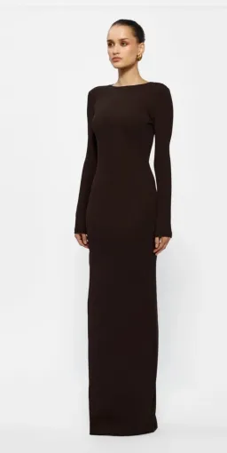 Effie Kats Indie Chocolate Maxi dress Size 10 for rent on The Volte - image 3