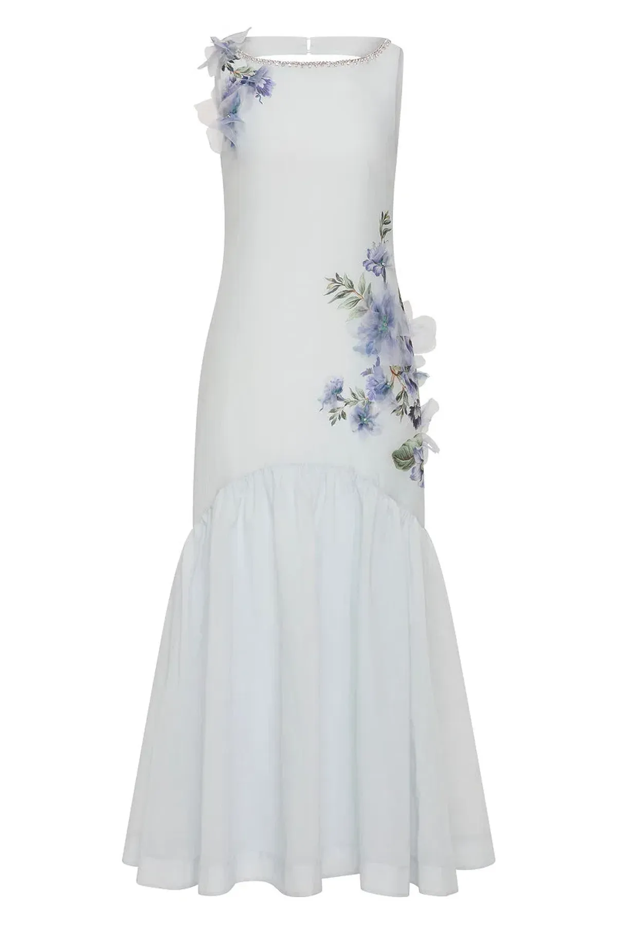ANTIPODEAN BISOUS OPEN BACK BOAT NECK DRESS SIZE 14 - Image 3