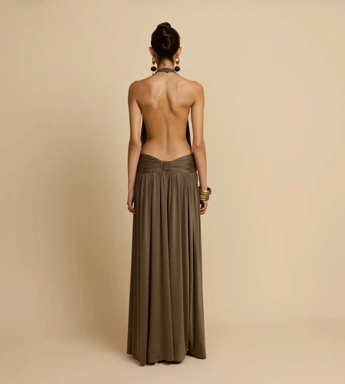 Arcina Ori Santina Dress (Olive, Size S) - Image 5