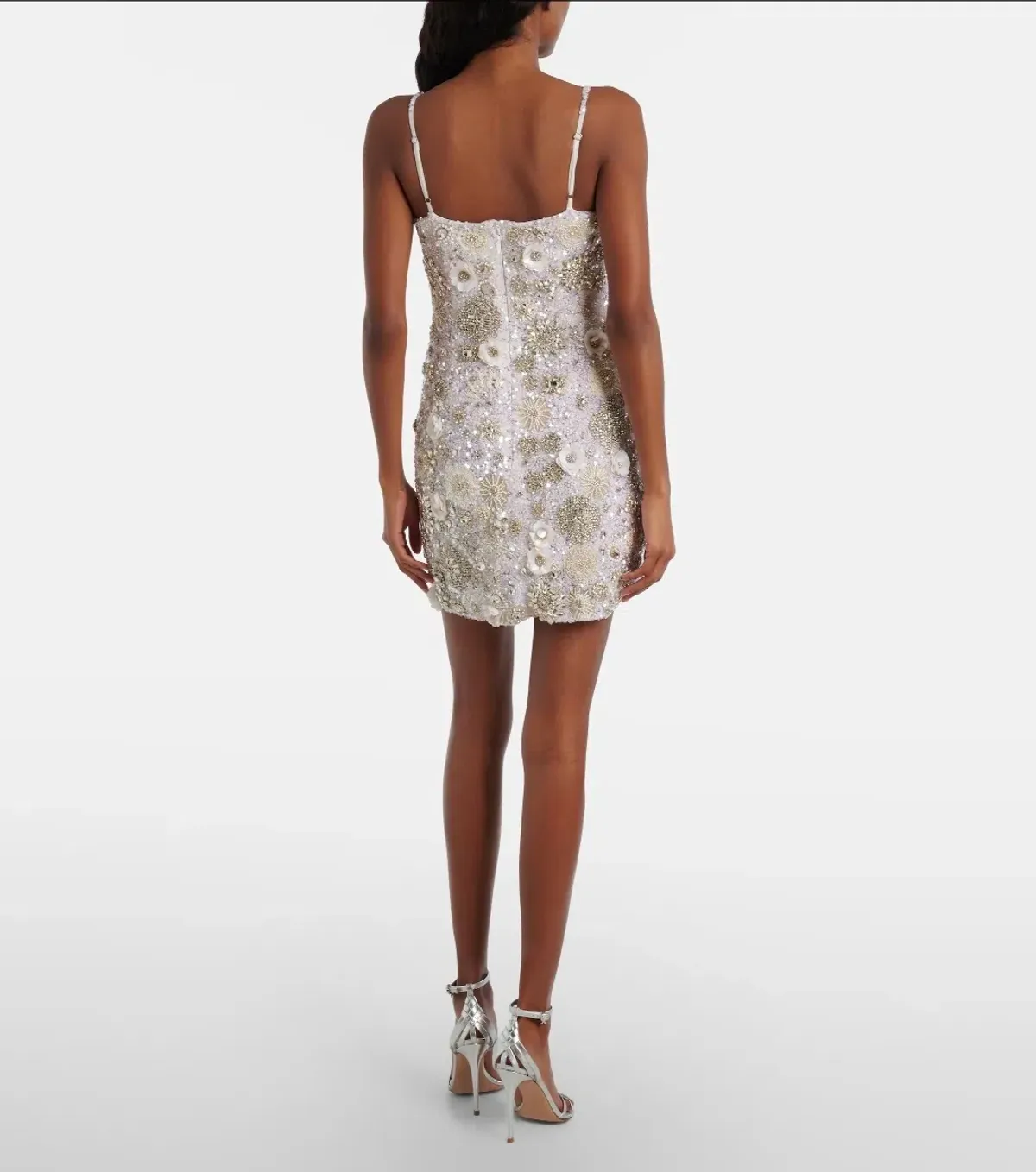 Rachel Gilbert Francesca Mini Ivory Size 10 - Image 2