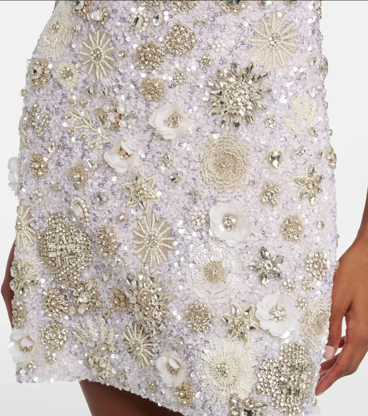 Rachel Gilbert Francesca Mini Ivory Size 10 - Image 4
