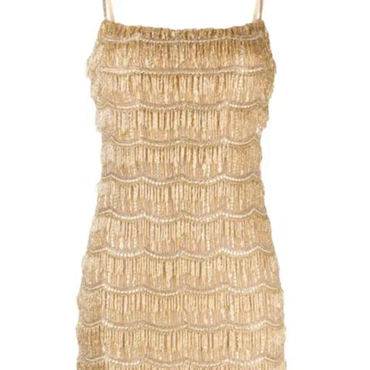 Rachel Gilbert Sadie Mini Gold Size 8 - Image 3