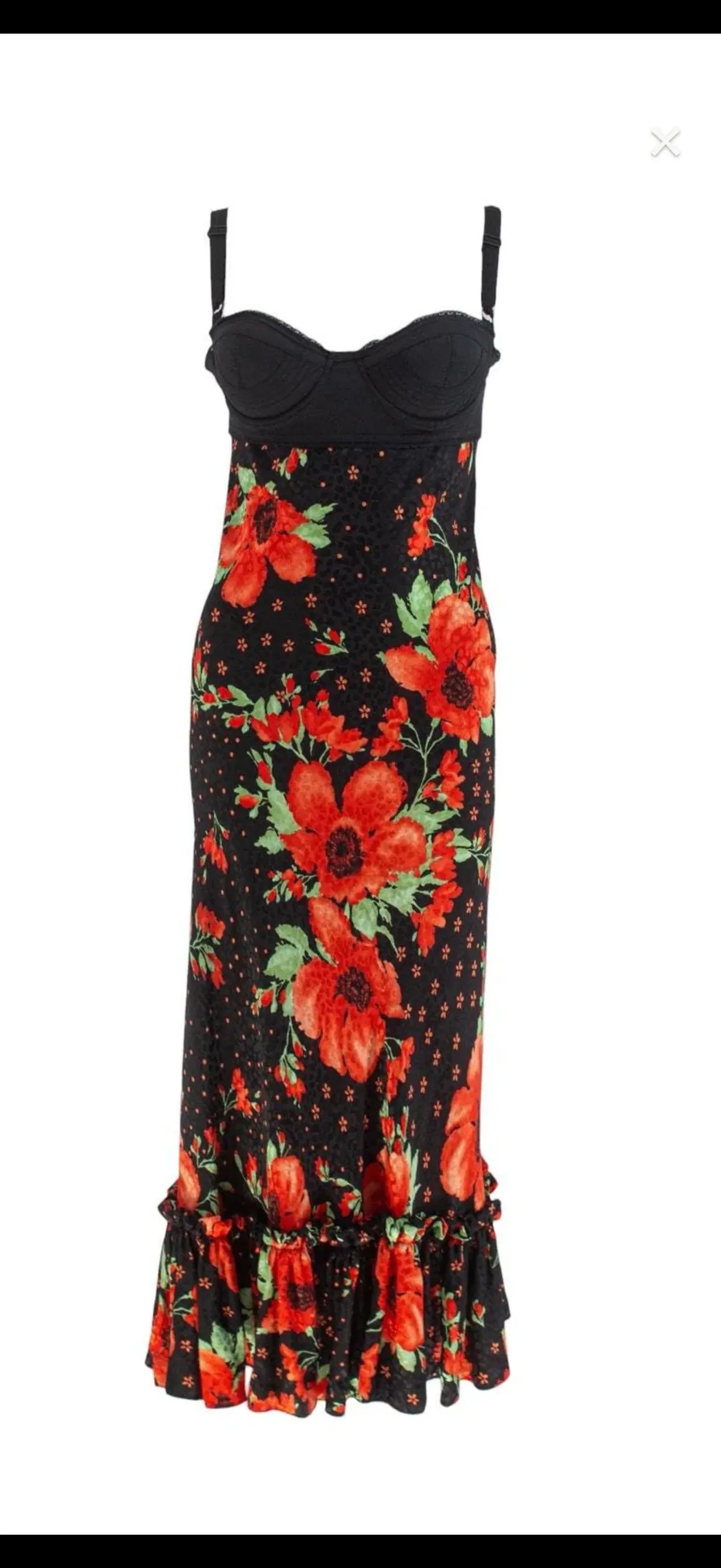 Vintage Dolce & Gabbana Silk Maxi Dress - Image 3