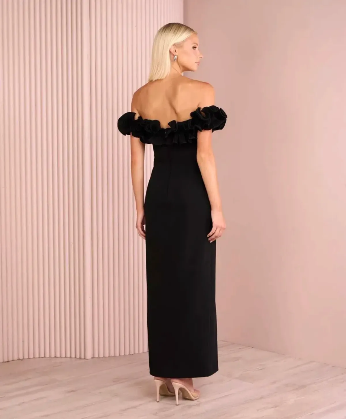 Elle Zeitoune Farley frill dress - Image 4