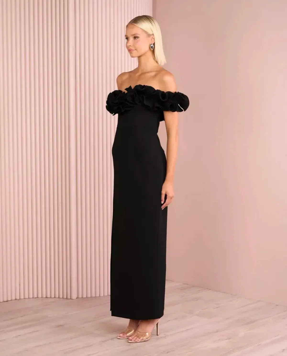 Elle Zeitoune Farley frill dress - Image 3