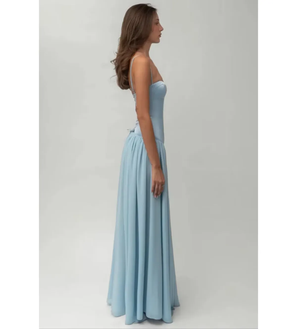 Fenity Amelia Dress in Light Blue Size AU6 - Image 3