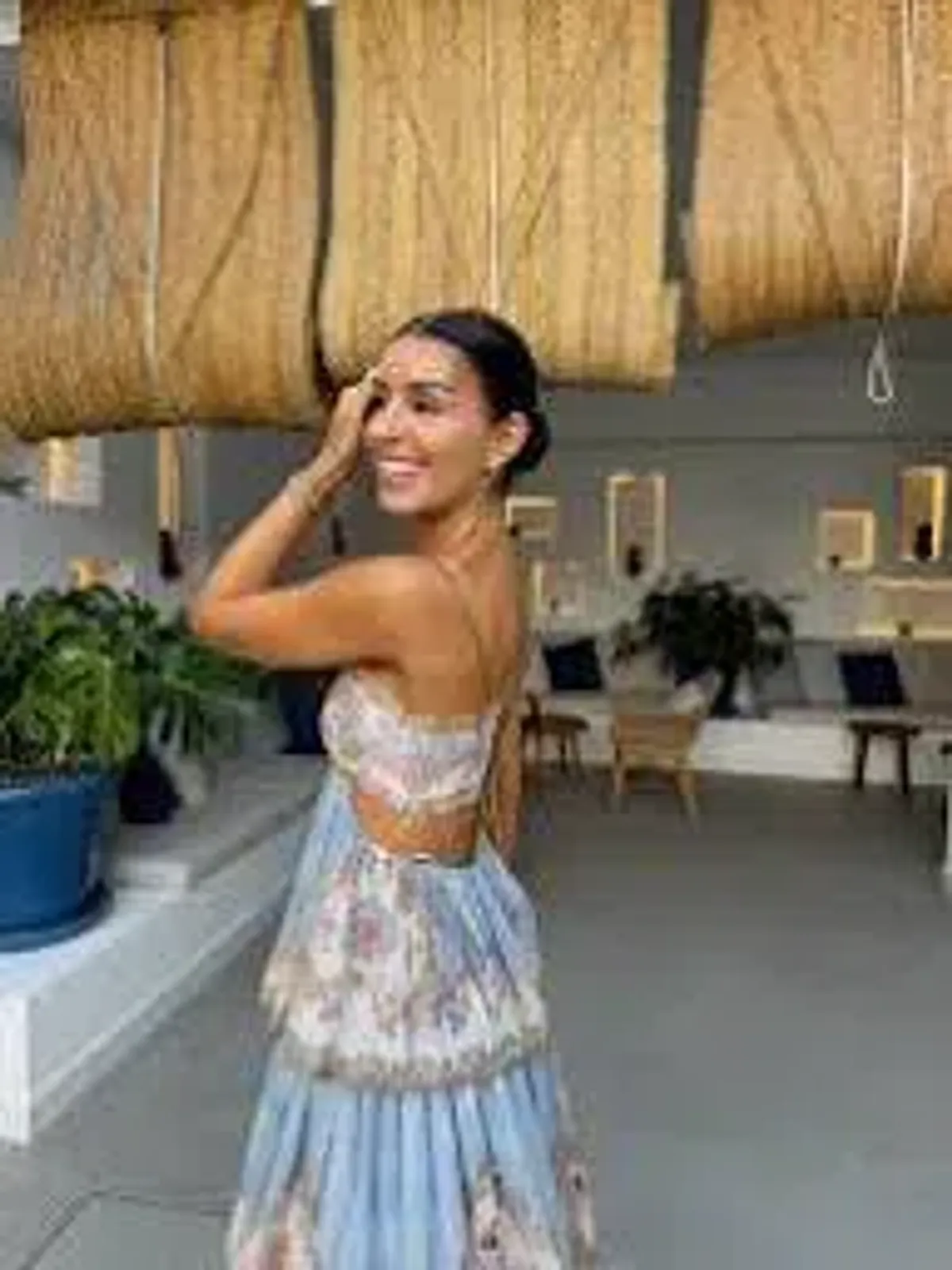 🩵 Zimmermann Daylight Tiered Maxi Dress – Size 2 / 12 AU - Wallpaper Floral Denim 🩵 - Image 7