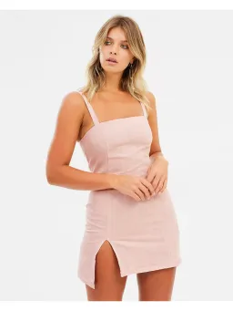 Bec & Bridge Evie Rose Mini Dress Pink Size AU 6 for rent on The Volte - image 2
