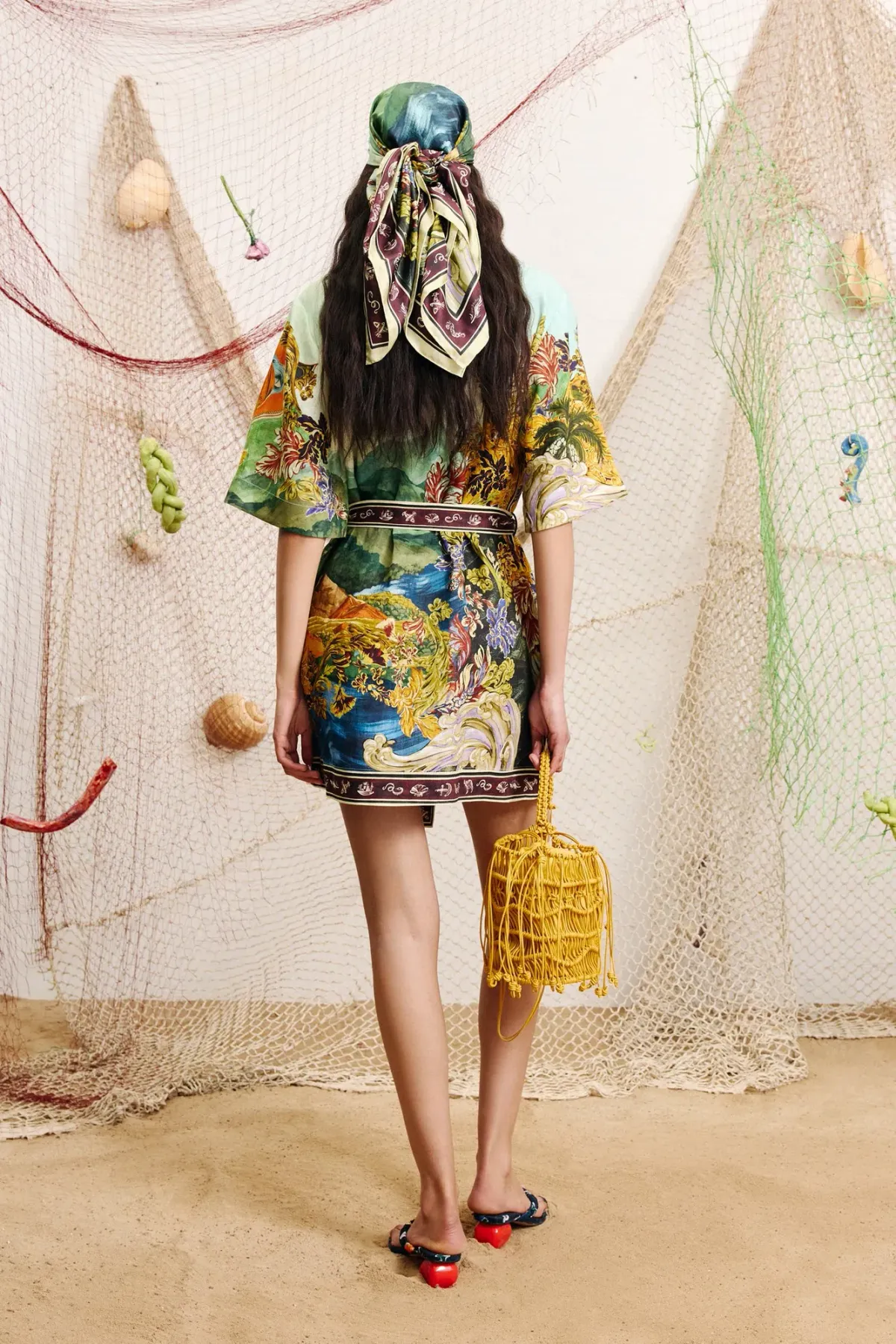 ALEMAIS LUCENA MINI SHIRTDRESS SIZE 10 - Image 2