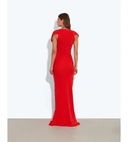 Rat & Boa Odessa Maxi Dress in Red Size AU10 for rent on The Volte - image 3