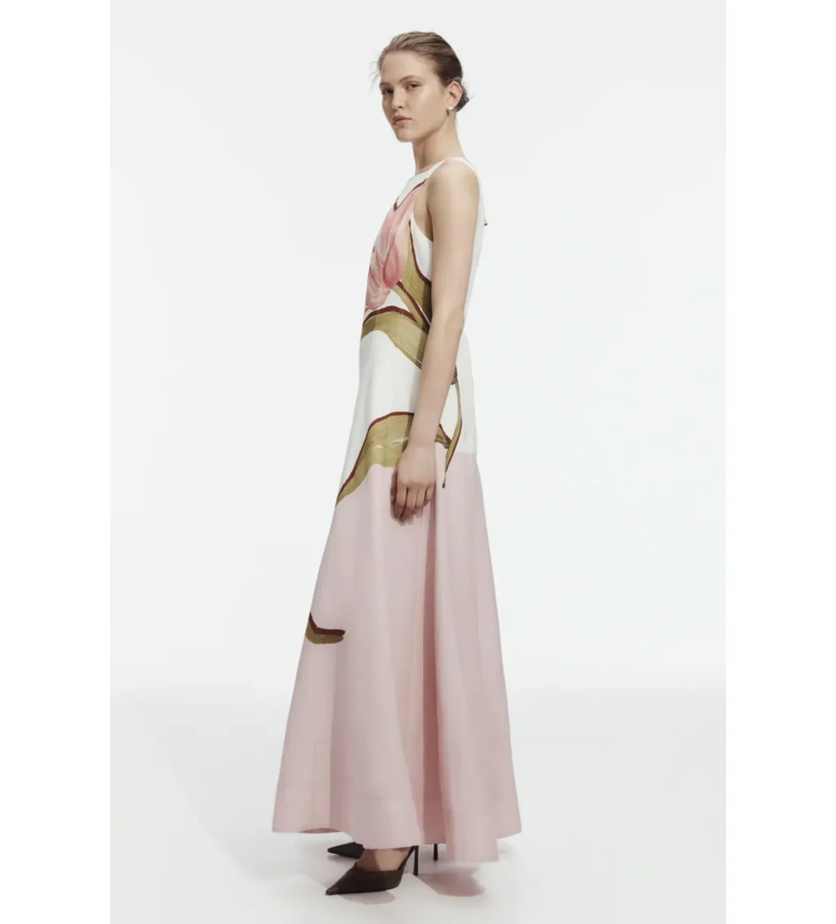 Aje Skies Maxi Dress in Flourish Rose Size AU10 - Image 2