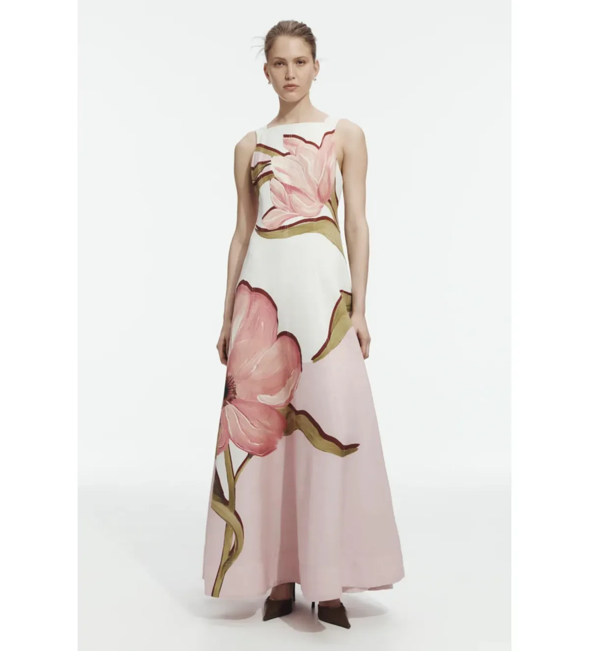 Aje Skies Maxi Dress in Flourish Rose Size AU10 - Image 1