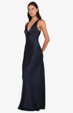 THE DREAMER V NECK DRESS - INK for rent on The Volte - image 1