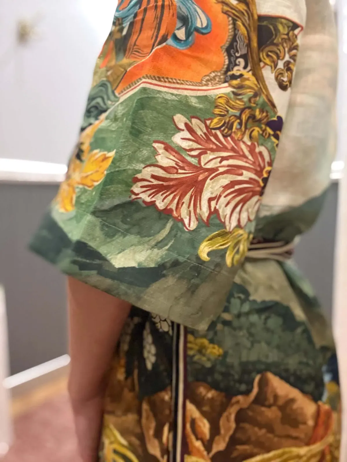 ALEMAIS LUCENA MINI SHIRTDRESS SIZE 14 - Image 9