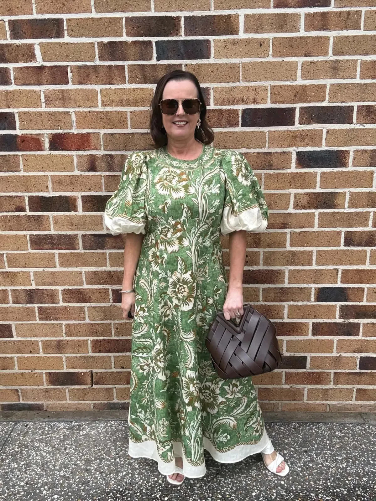ALEMAIS ALESSIA MIDI DRESS SIZE 16 - Image 2