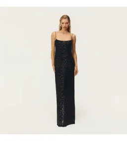 Arcina Ori Stevie Maxi Dress in Black Size AU8 for rent on The Volte - image 1