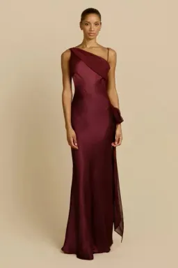 ARCINA ORI HELENA DRESS PLUM SIZE 6 (XS) for rent on The Volte - image 3