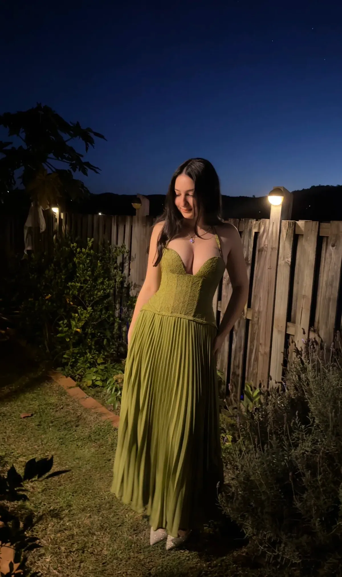 Fenity Gaia Dress - Green - Image 1