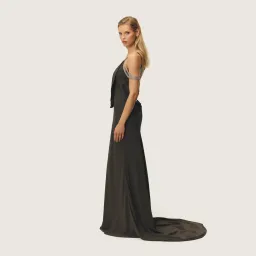 CORINA DRESS TRUFFLE by Arcina Ori Size S for rent on The Volte - image 4