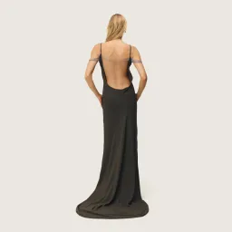 CORINA DRESS TRUFFLE by Arcina Ori Size S for rent on The Volte - image 6
