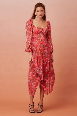 Keepsake The Label Nominal LS Midi Dress for rent on The Volte - image 1