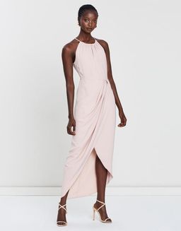 Shona Joy Core High Neck Ruched Dress  for rent on The Volte - image 1