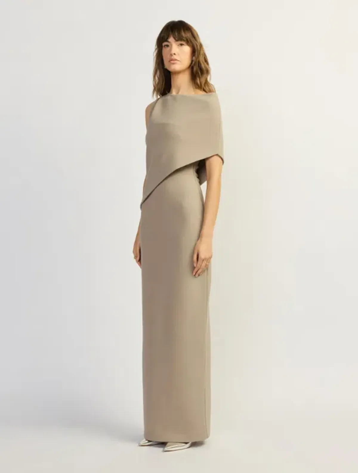 TOJHA - Whitley Dress - Stone maxi dress size small (8) - Image 1